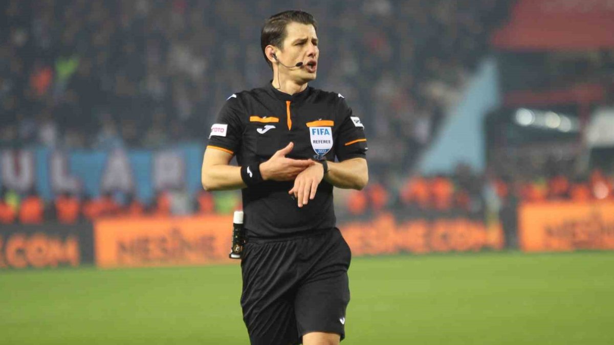 Halil Umut Meler 3. kez Trabzonspor - Fenerbahçe maçında düdük çalacak