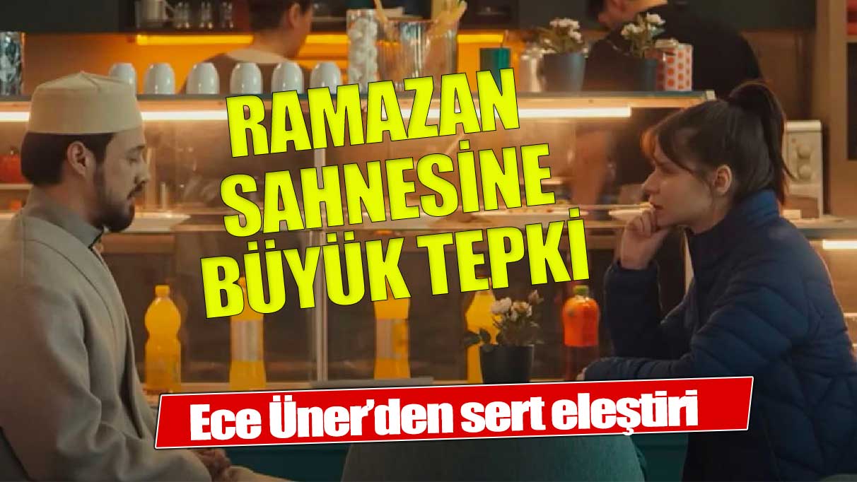 Kızıl Goncalar'daki o sahneye tepki! Ece Üner: Değil oğlu değil!