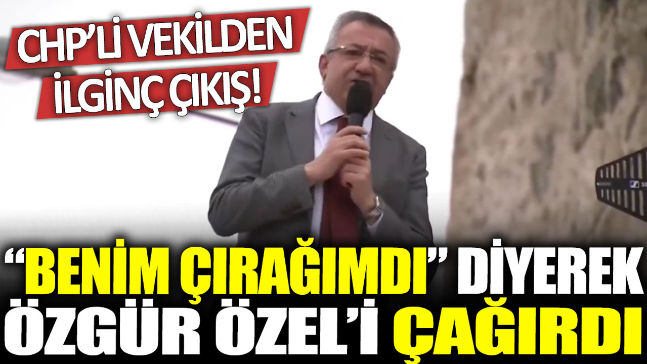 CHP'li vekil Engin Altay'dan ilginç çıkış! ‘Benim çırağımdı’ diyerek Özgür Özel'i kürsüye çağırdı