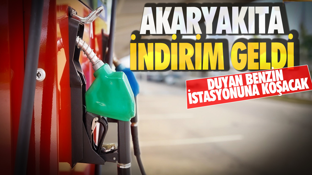 Duyan benzin istasyonuna koşacak! Akaryakıta indirim geldi