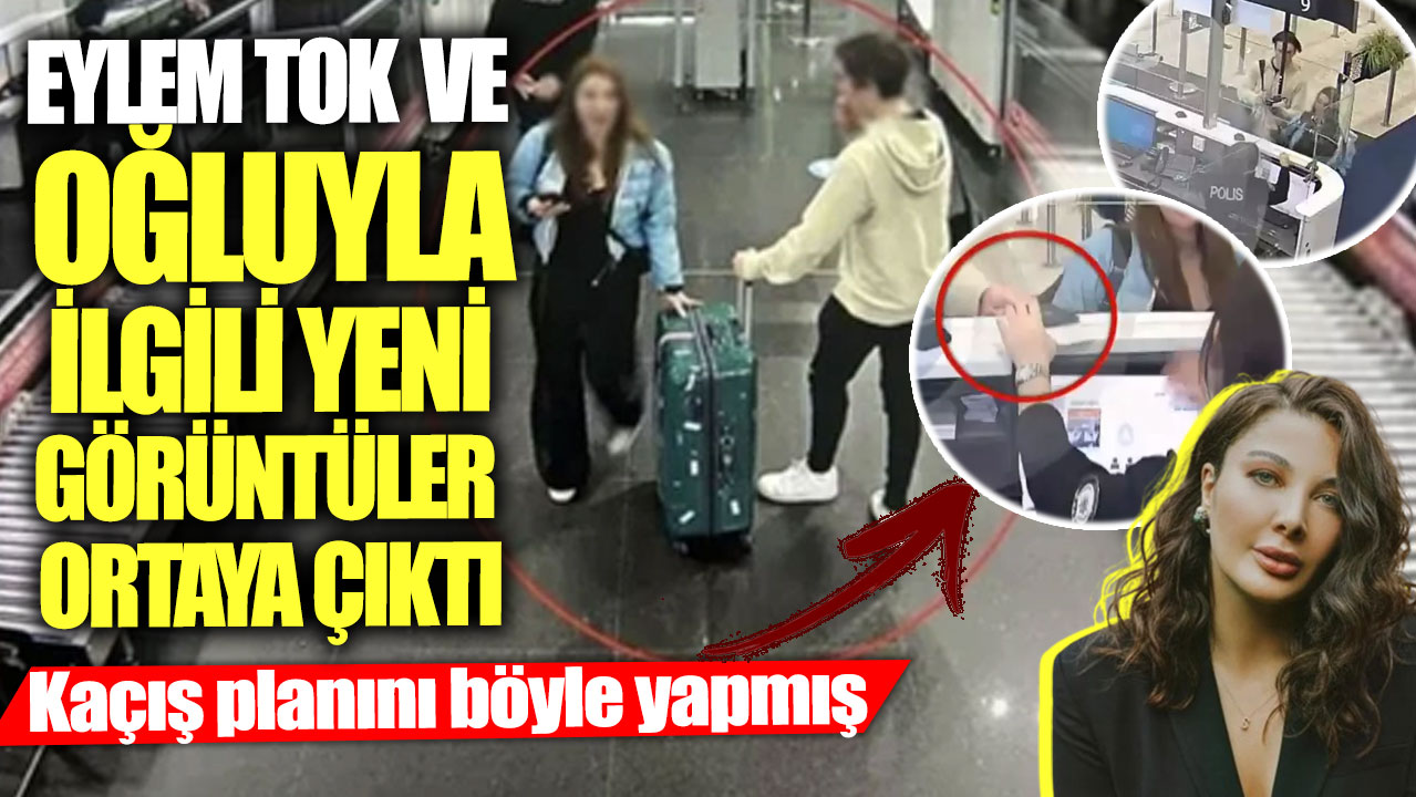 Timur Cihantimur ve Eylem Tok ile ilgili yeni görüntüler ortaya çıktı! Kaçış planını böyle yapmışlar