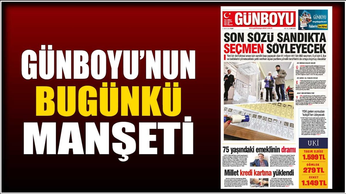 Son sözü sandıkta seçmen söyleyecek