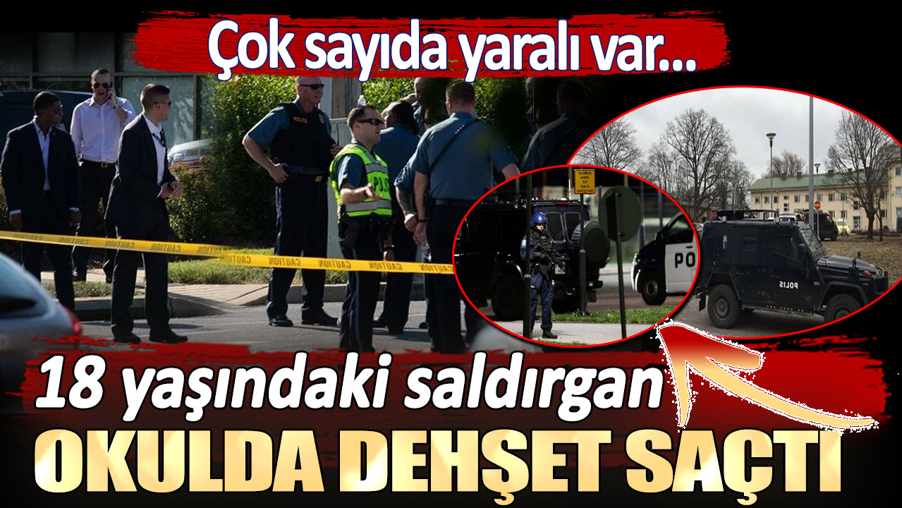 Finlandiya'da 18 yaşındaki saldırgan dehşet saçtı: Çok sayıda yaralı var