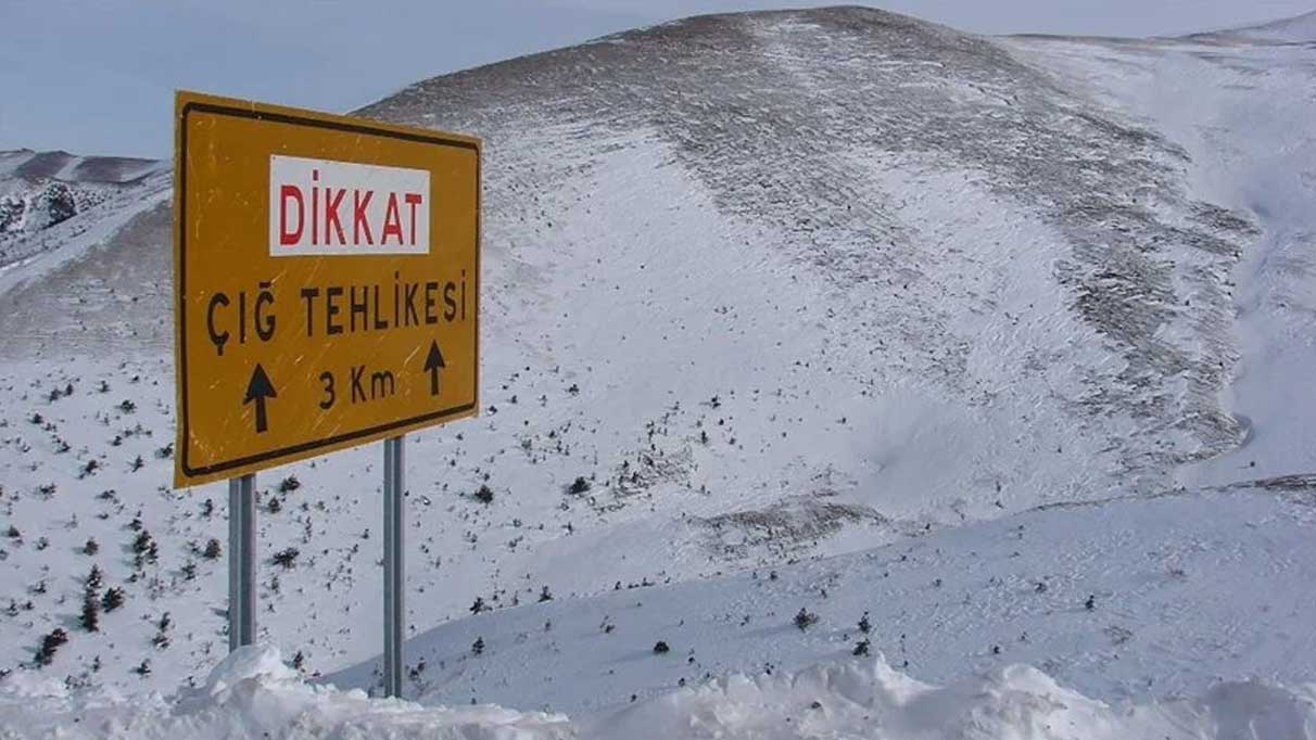 Meteoroloji'den bu iki bölgeye çığ uyarısı!