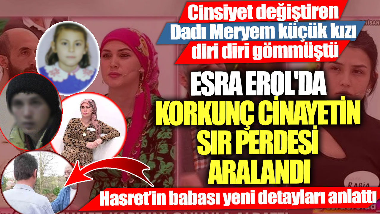 Cinsiyet değiştiren Dadı Meryem ile ilgili yeni detaylar ortaya çıktı!  Hasret Karakoç'un babası canlı yayında gerçekleri anlattı