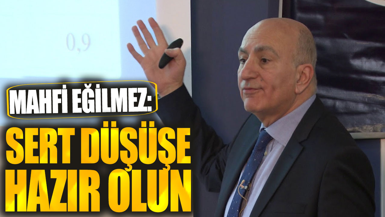 Mahfi Eğilmez: Sert düşüşe hazır olun