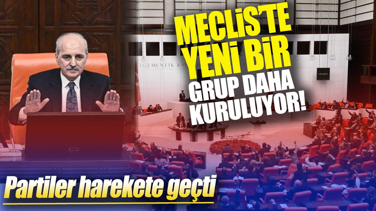 Meclis'te yeni bir grup daha kuruluyor: Partiler harekete geçti