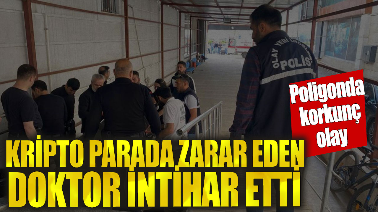 Diyarbakır'da korkunç olay! Kripto parada zarar eden doktor intihar etti