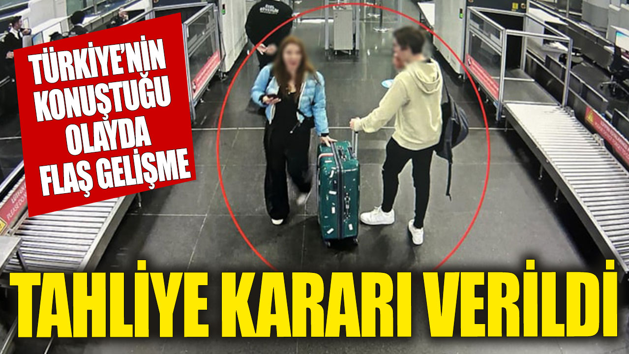 Eylem Tok ve oğlunu havalimanına götüren kişi tahliye edildi