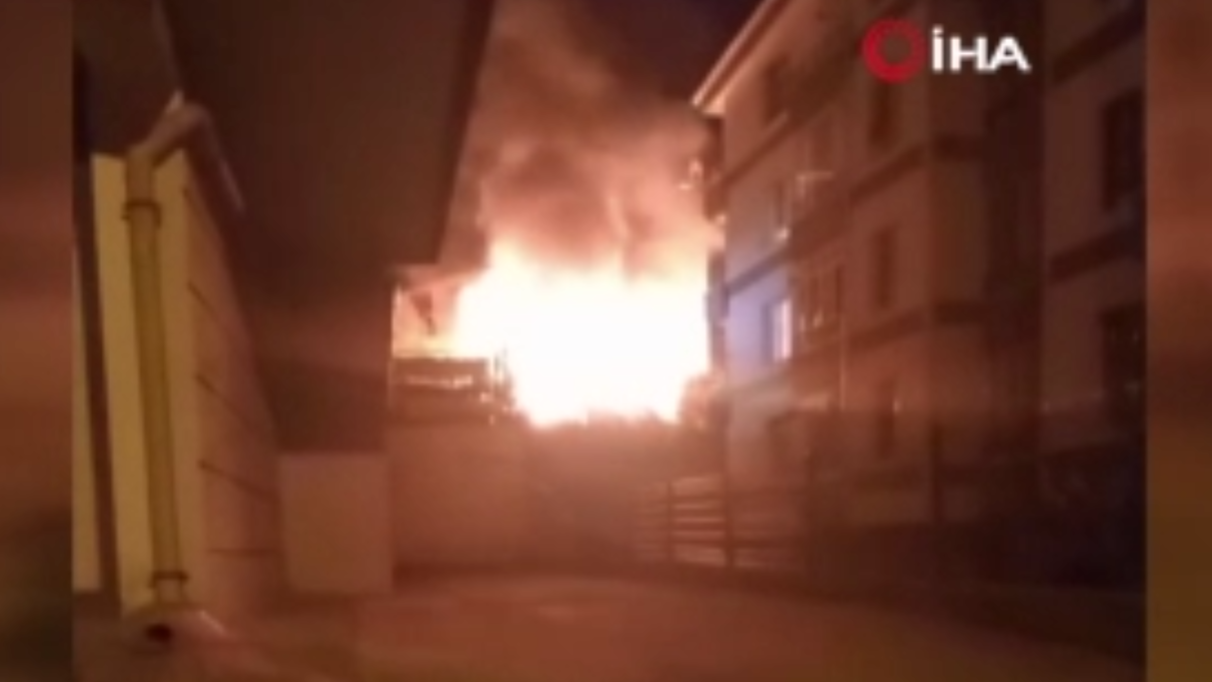 Başkent’te alevli gece