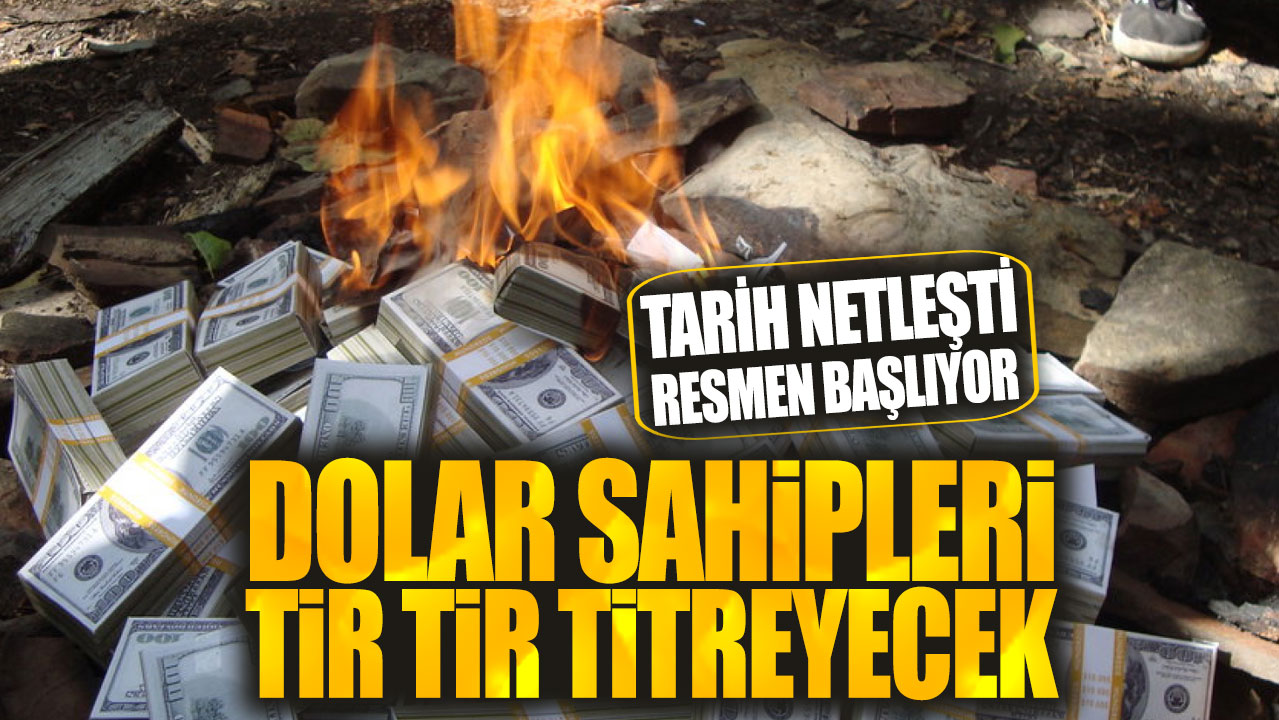 Dolar sahipleri tir tir titreyecek: Tarih netleşti resmen başlıyor