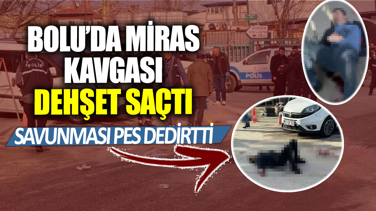 Bolu’da miras kavgası dehşet saçtı! Savunması pes dedirtti