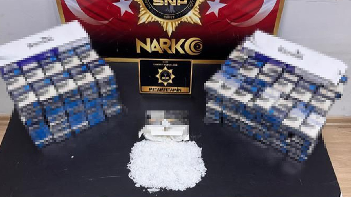 Siirt’te uyuşturucu operasyonu: 1 şüpheli tutuklandı