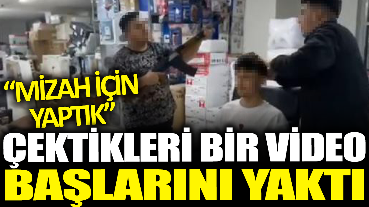 Tüfekli video sonrası gözaltına alındılar! ‘Mizah için yaptık’ diyerek kendilerini savundular