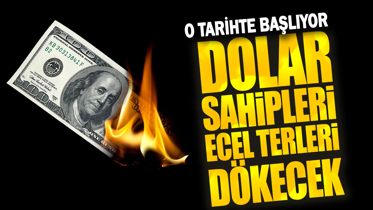 Dolar sahipleri ecel terleri dökecek! O tarihte başlıyor