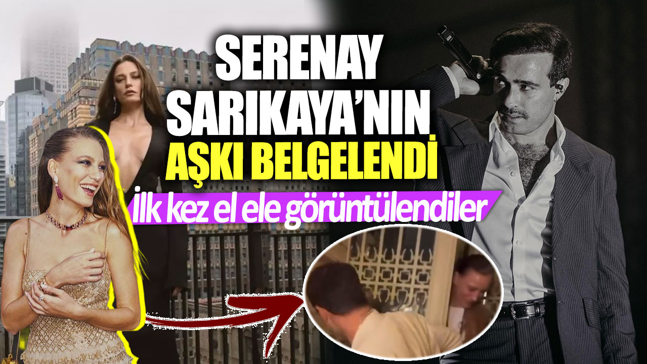 Serenay Sarıkaya ve Mert Demir aşkı belgelendi!  İlk kez el ele görüntülendiler