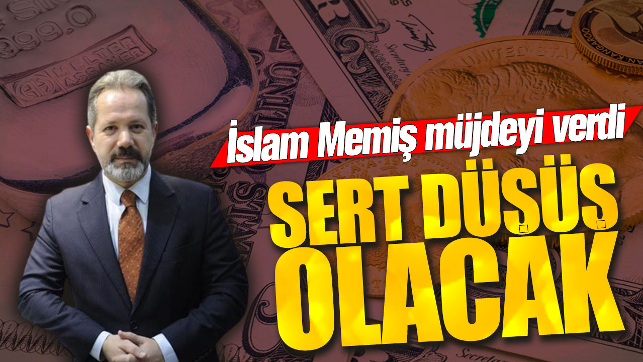 İslam Memiş müjdeyi verdi: Sert düşüş olacak