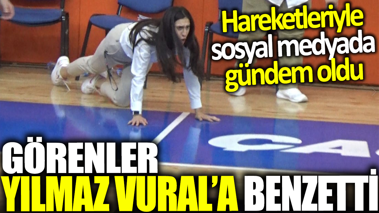 Dilayda Erel’in heyecanı salona sığmadı: Hareketleriyle Yılmaz Vural’a benzetildi