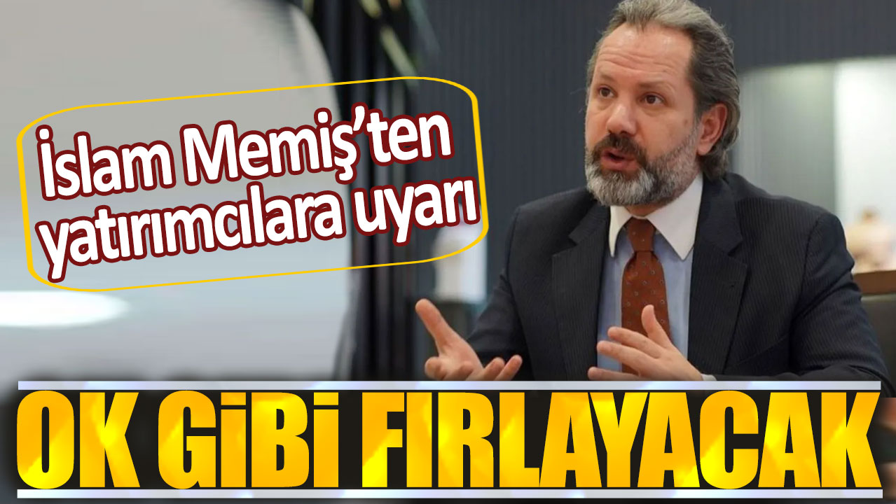 İslam Memiş: Ok gibi fırlayacak