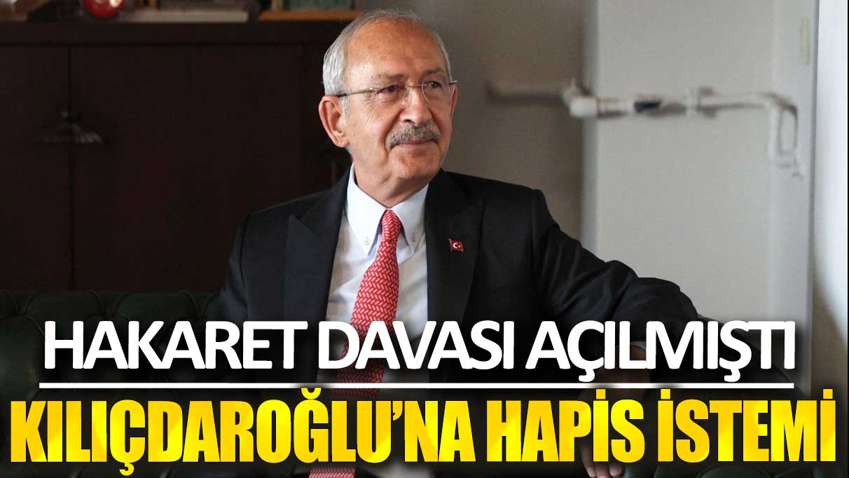 Son dakika... Kılıçdaroğlu'na hapis istemi