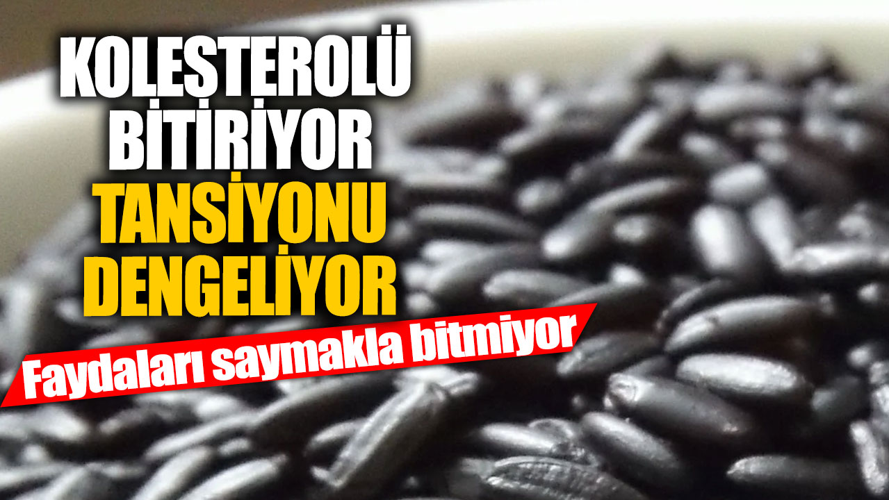 Kolesterolü bitiriyor tansiyonu dengeliyor! Faydaları saymakla bitmiyor