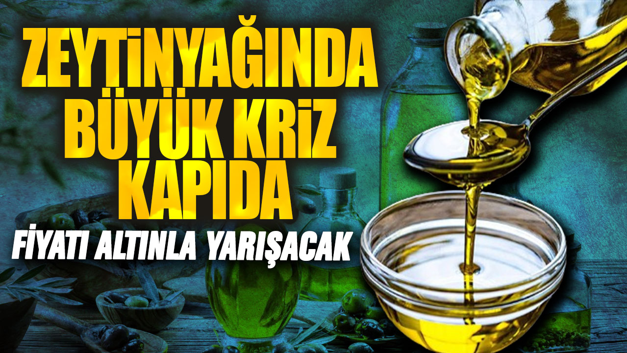 Zeytinyağında büyük kriz kapıda: Fiyatı altınla yarışacak