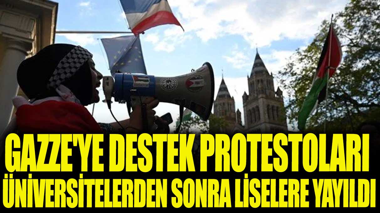 Fransa'da liselerde yarın Gazze’ye destek protestosu!