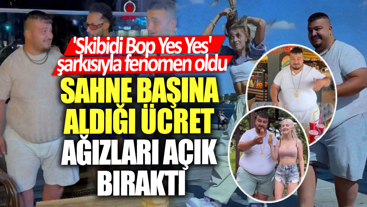 'Skibidi Bop Yes Yes' şarkısıyla fenomen oldu! Sahne başına aldığı ücret ağızları açık bıraktı