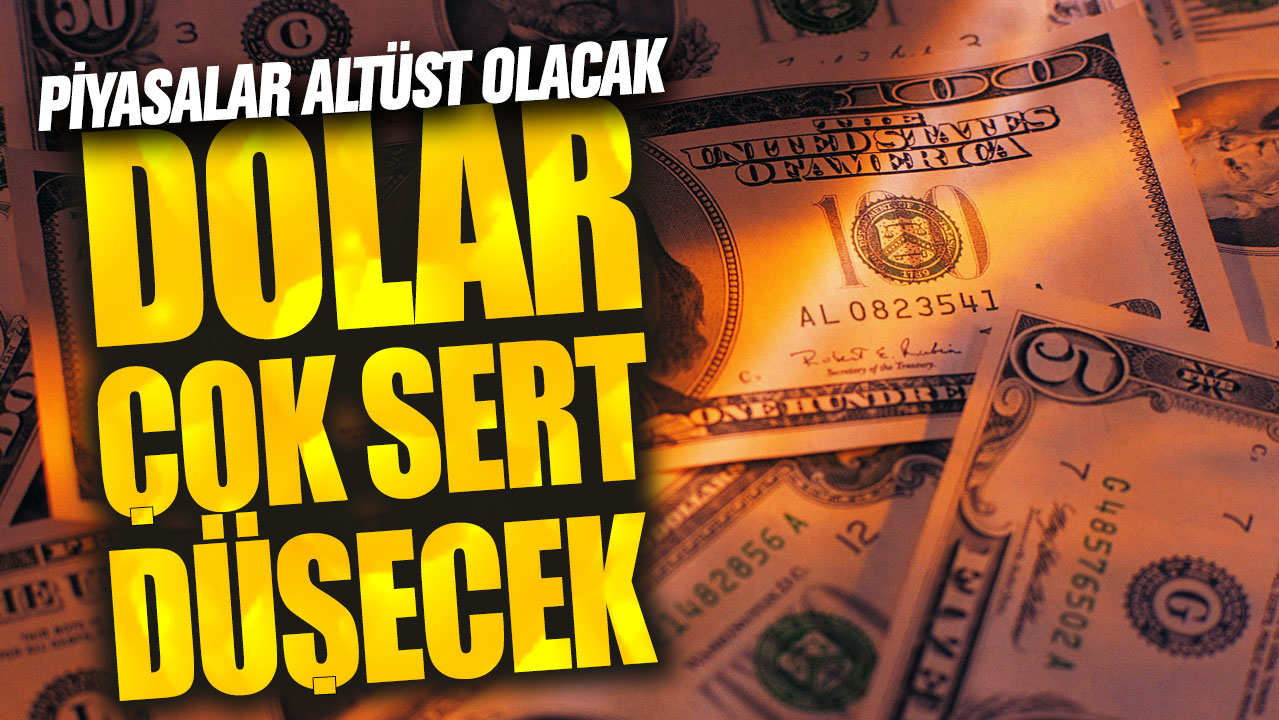 Dolar çok sert düşecek