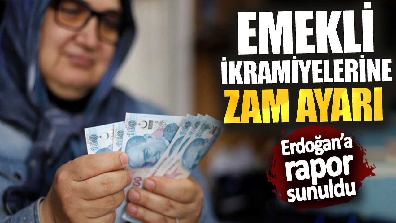 Emekli ikramiyelerine zam ayarı! Erdoğan'a rapor sunuldu