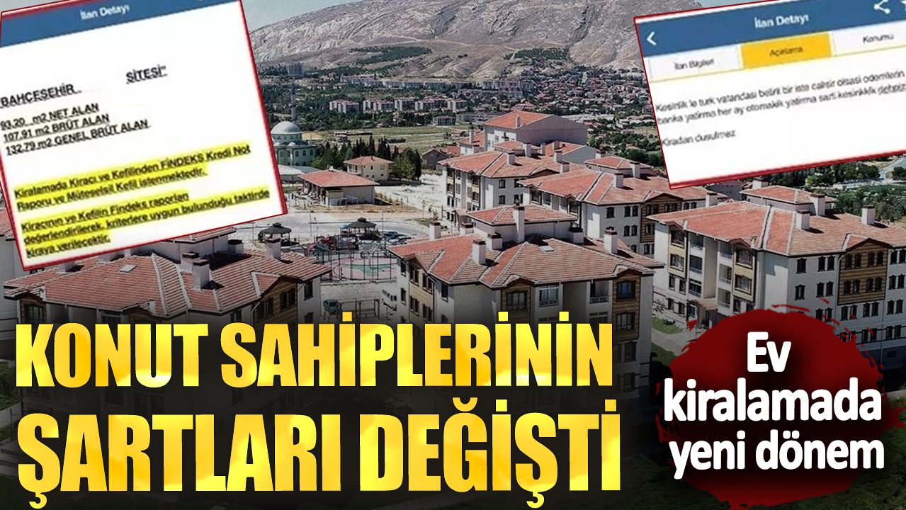 Ev kiralamada yeni dönem! Konut sahiplerinin şartları değişti