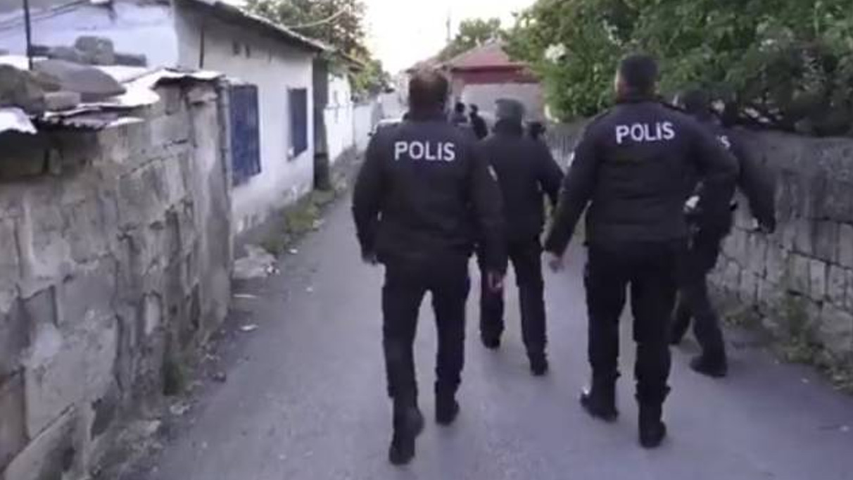 Kayseri'de eş zamanlı operasyonlar: 14 gözaltı