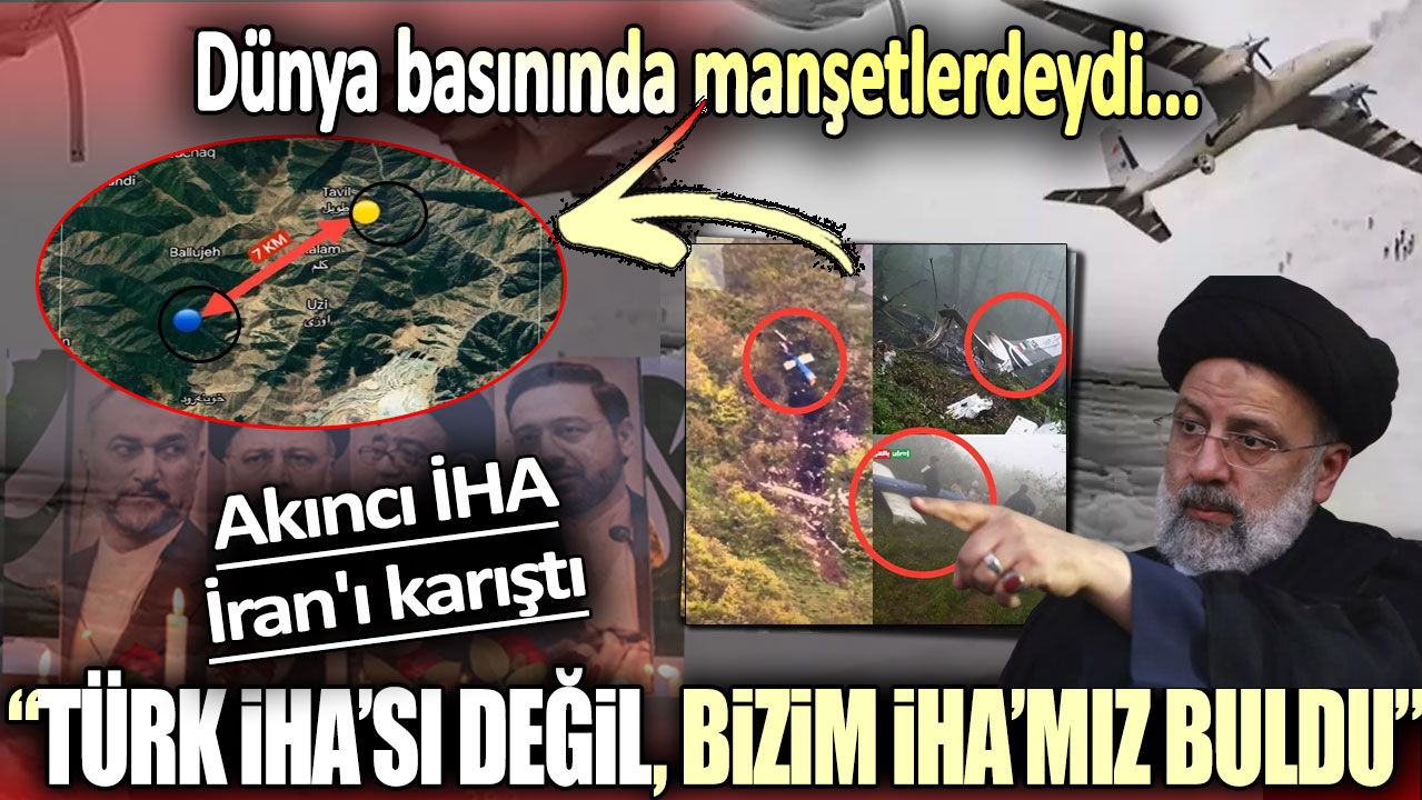 İran Reisi'yi taşıyan helikopter enkazının 'İran İHA'larıyla bulunduğunu' açıkladı