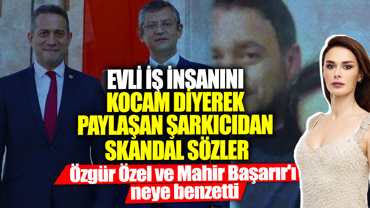 Şarkıcı Ayşe Hatun Önal'dan skandal sözler! Özgür Özel ve Mahir Başarır'ı neye benzetti