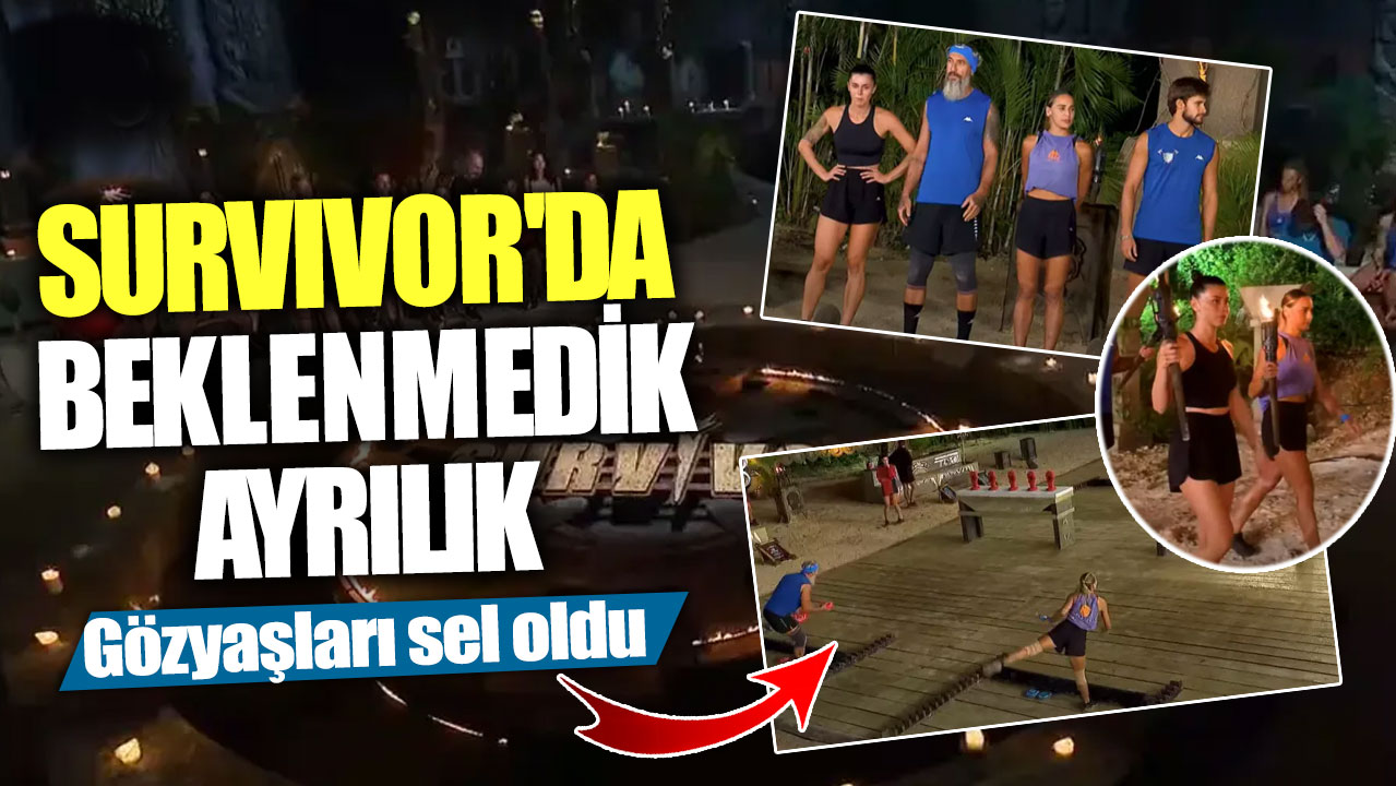 Survivor’da beklenmedik ayrılık! Gözyaşları sel oldu