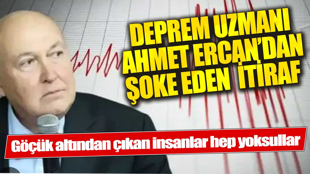 Ahmet Ercan'dan acı itiraf: Ben de güvensiz bir evde oturuyorum