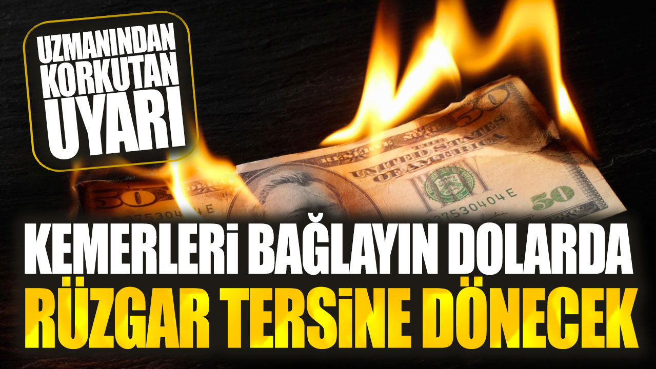 Uzmanından korkutan uyarı: Kemerleri bağlayın dolarda rüzgar tersine dönecek