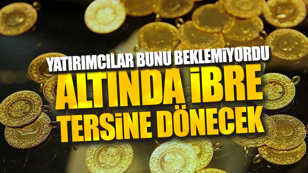 Altında ibre tersine dönecek