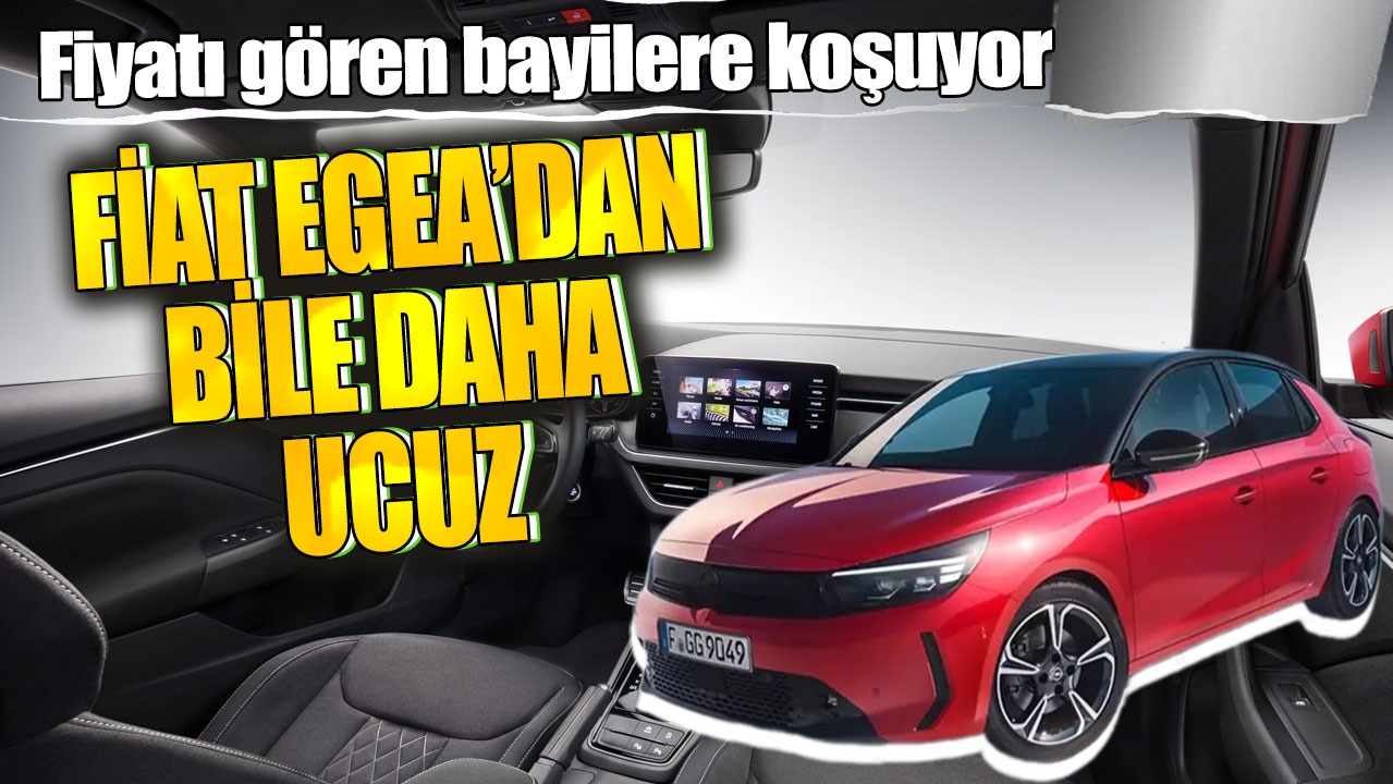 Fiyatı gören bayilere koşuyor!  Fiat Egea'dan bile daha ucuz