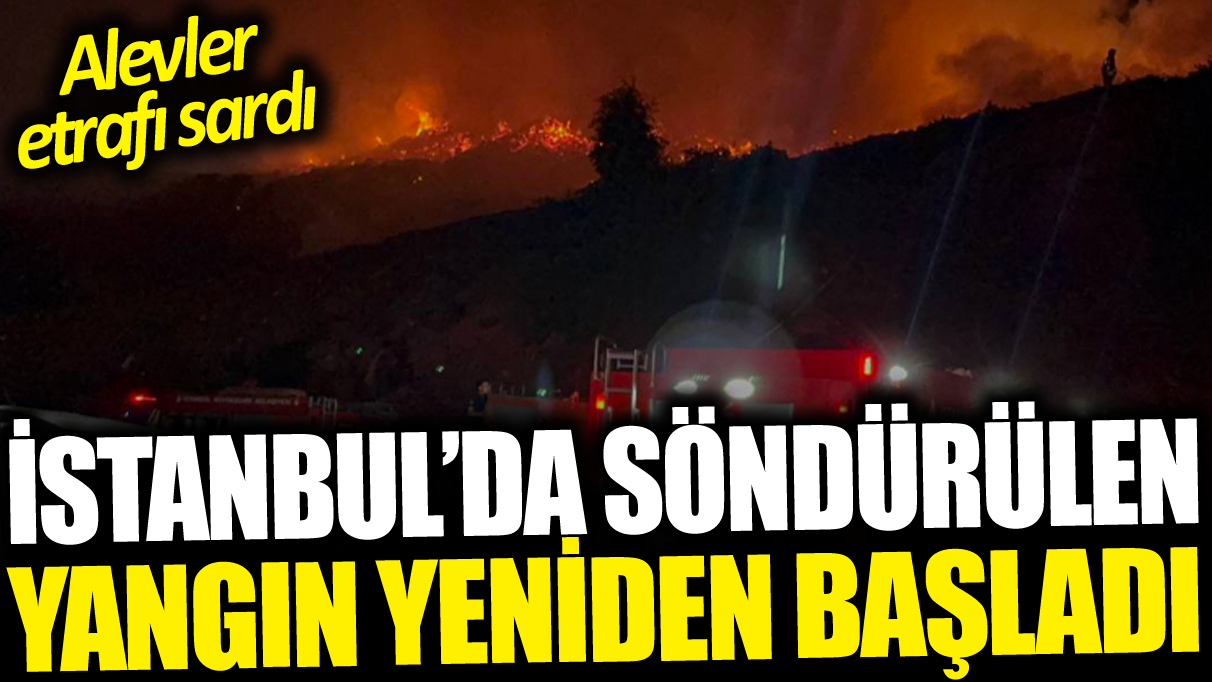 Sarıyer'de büyük yangın! Çok sayıda itfaiye ekibi müdahale ediyor