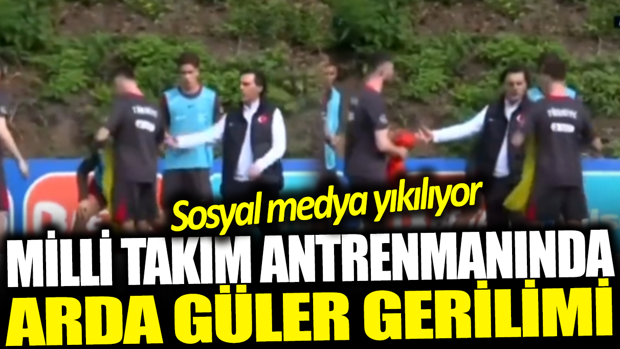 Arda Güler ile Montella arasında antrenmanda ilginç diyalog! Elinden yeleği aldı ve kenara yolladı...