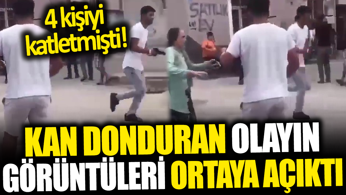 Adana'da 4 kişiyi katletmişti! Kan donduran görüntüler ortaya çıktı