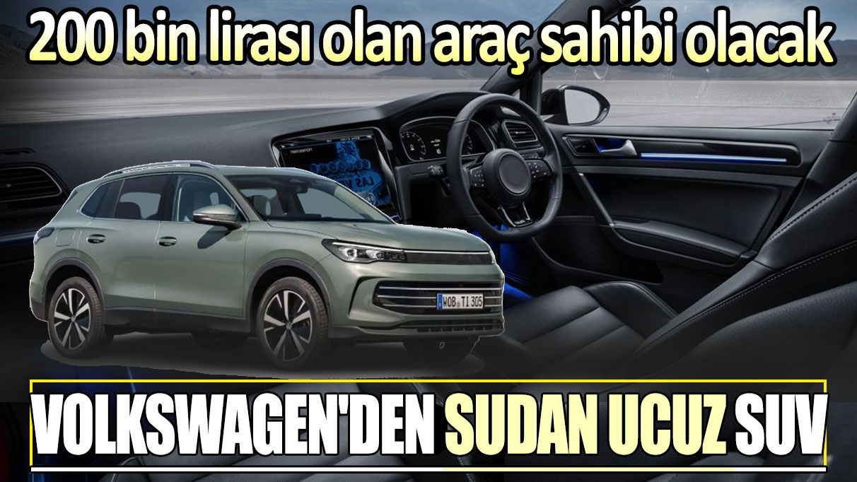 Volkswagen'den sudan ucuz SUV. Fiyatlar yarıya indi