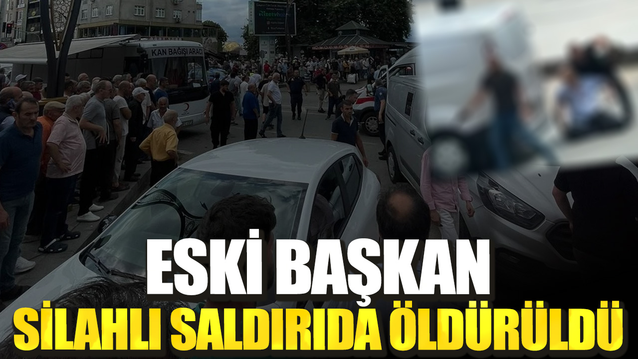 Eski başkan silahlı saldırıda öldürüldü