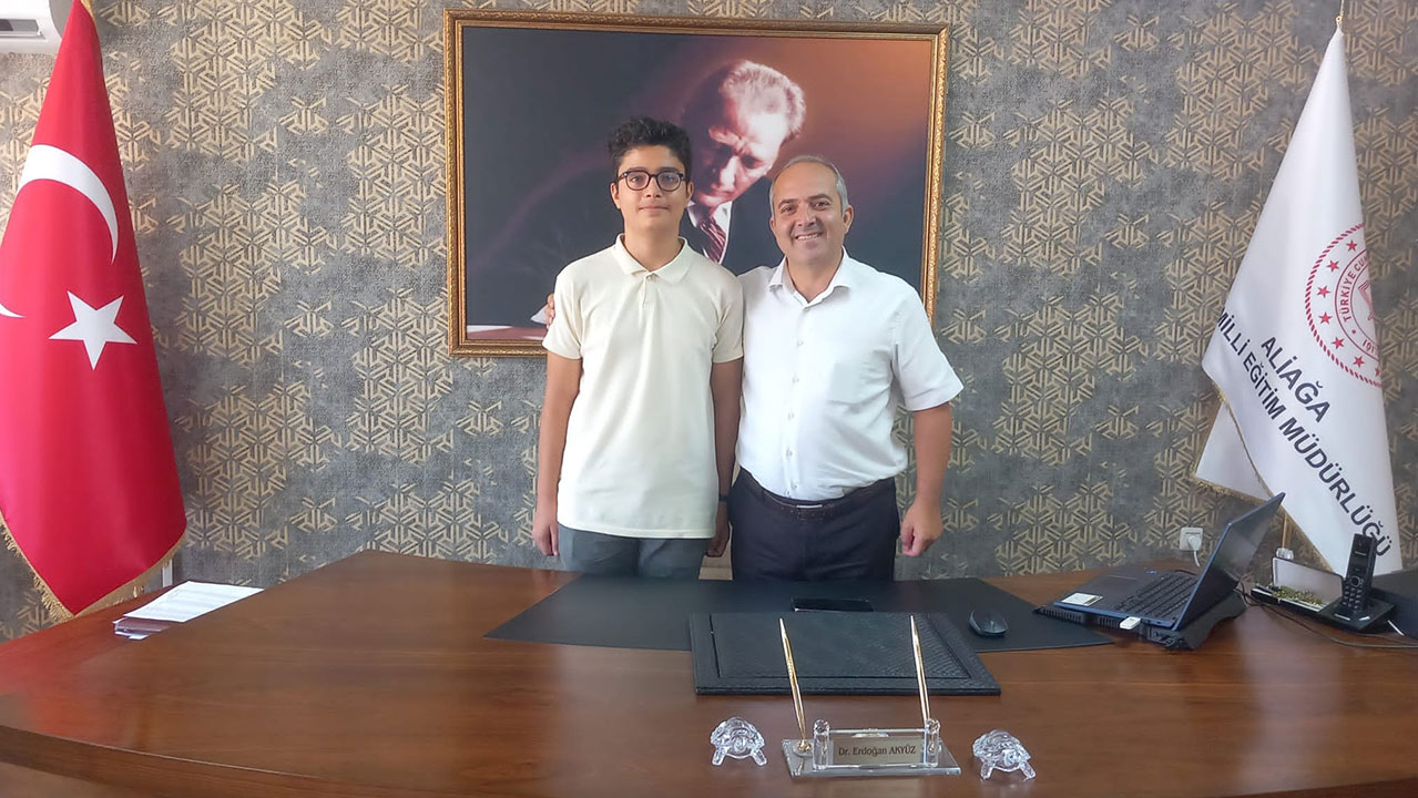 LGS Türkiye şampiyonu Aliağa'yı gururlandırdı