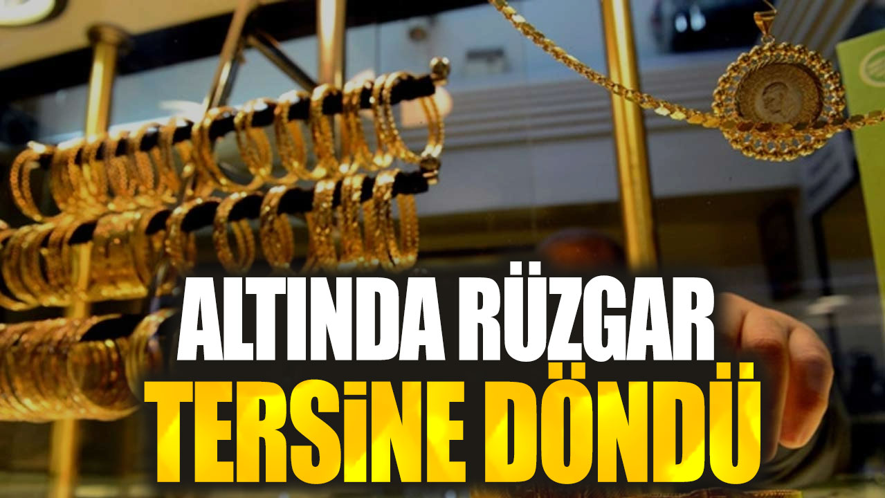 Altında rüzgar tersine döndü