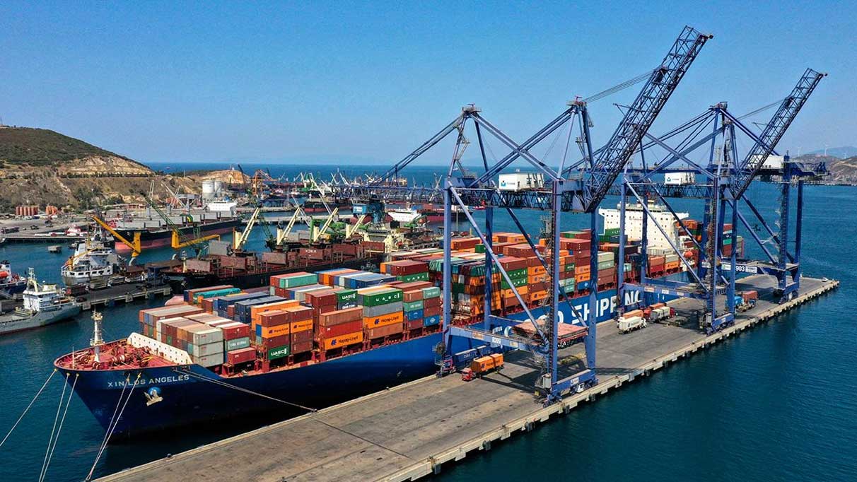 Yılın ilk yarısında 204,3 milyon dolarlık ihracat