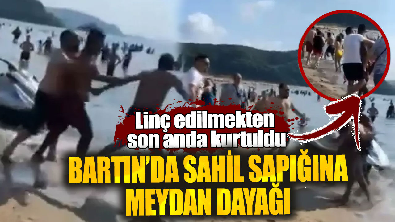 Bartın’da sahil sapığına meydan dayağı. Linç edilmekten son anda kurtuldu