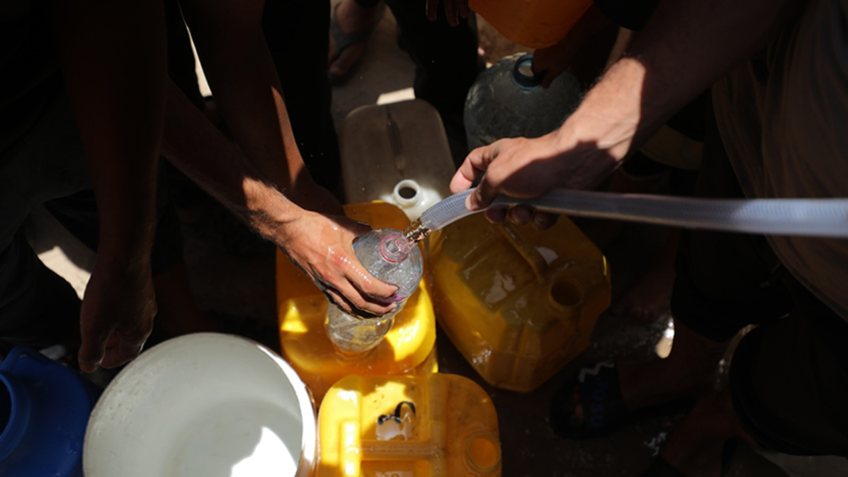 İsrail Refah kentinin su kaynaklarının yüzde 40'ını yok etti