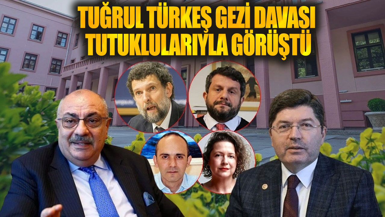 AKP'li Tuğrul Türkeş Gezi Davası tutuklularıyla görüştü